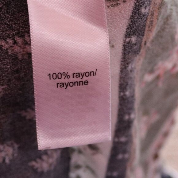 Maurices | Printed Keyhole Long‎ Sleeve Top XL - Picture 7 of 8